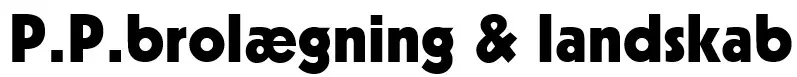 PP Brolægning & Landskab